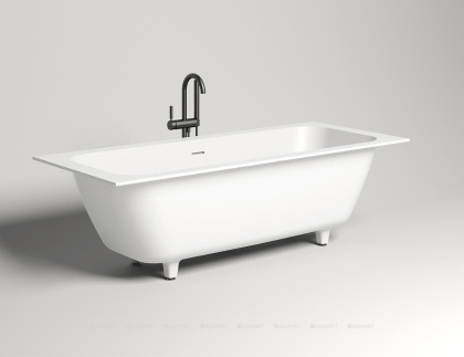 Ванна из искусственного камня Salini S-Stone Orlando Axis 190х80 103321M, матовая