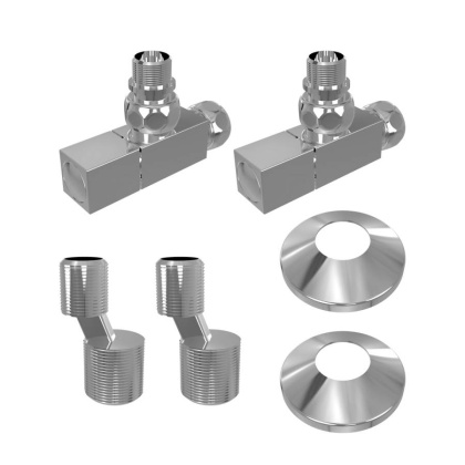 Комплект подключения Lemark LM03412S с квадратными вентилями Комплект подключения Lemark LM03412S с квадратными вентилями