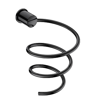 K-1080POLISHED BLACK Держатель фена K-1080POLISHED BLACK Держатель фена