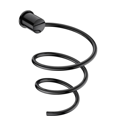 K-1080POLISHED BLACK Держатель фена K-1080POLISHED BLACK Держатель фена