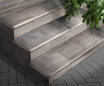 Ступень угловая CARTABON ARGENT 33Х33Х4, Forest Ступень угловая CARTABON ARGENT 33Х33Х4, Forest