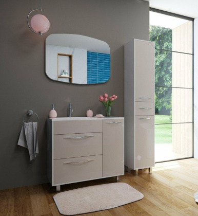 Зеркало Barcelona овал (ШхГхВ) 900х20х700