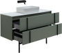 Тумба под раковину Allen Brau Reality 120 1.32008.CGM олива матовый Тумба под раковину Allen Brau Reality 120 1.32008.CGM олива матовый