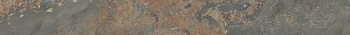 Бордюр SPB003R Рамбла коричневый обрезной 2.5*25*19 (уп\24шт) , шт