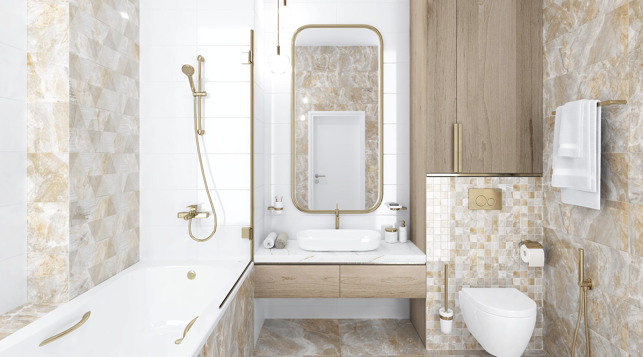 Мозаика Route бежевый 30х30,шт.