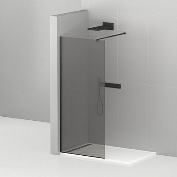 LIBERTA-100-GR Стекло для перегородки Liberta, графит, 1000х1950 мм LIBERTA-100-GR Стекло для перегородки Liberta, графит, 1000х1950 мм