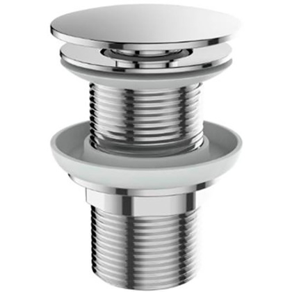 BB-SC-CRM Донный клапан с системой "Клик-клак" без перелива, хром