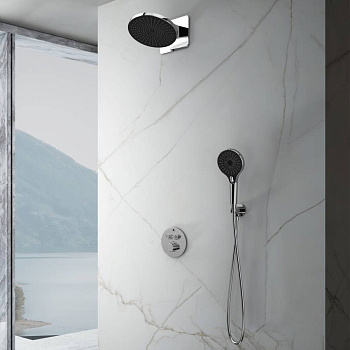 Душевой комплект Inspire VSFW-3I22MT5CH встраиваемый, термостат, двухрежимный, хром Душевой комплект Inspire VSFW-3I22MT5CH встраиваемый, термостат, двухрежимный, хром