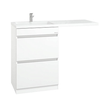 Тумба Onika Милтон 58 напольная под стиральную машину, белая (ум. Kamilla 120/Марсал 120) Тумба Onika Милтон 58 напольная под стиральную машину, белая (ум. Kamilla 120/Марсал 120)