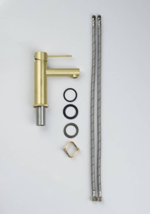 Смеситель Timo Saona 2361/17F для раковины, золото матовое