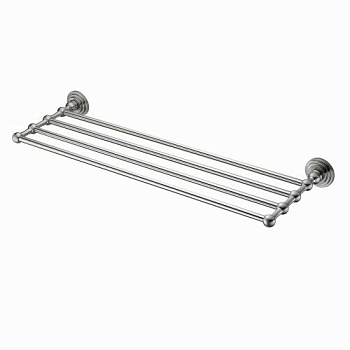 Полка для полотенец Ammer, 65,2х6х20,1 см, хром, K-7011