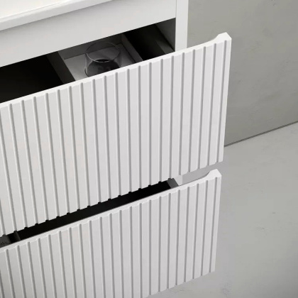 Тумба подвесная SANCOS Snob T 790х445х500, c двумя ящиками оснащенными доводчиками, Bianco, арт.SNT80W Тумба подвесная SANCOS Snob T 790х445х500, c двумя ящиками оснащенными доводчиками, Bianco, арт.SNT80W