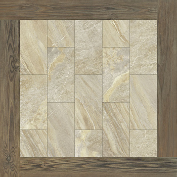 Керамогранит Italon Magnetique Beige Inserto Root 60*60 , м2