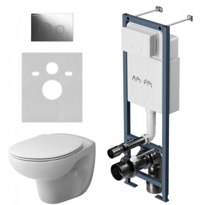 IS110151.DX77C1738 ErgoFit Инсталляция с клавишей L глянец. хром с подвесным унитазом Jupiter с сиденьем микролиф IS110151.DX77C1738 ErgoFit Инсталляция с клавишей L глянец. хром с подвесным унитазом Jupiter с сиденьем микролиф