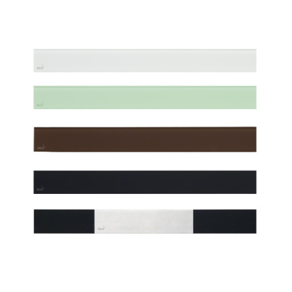 GLASS – Решетка для водоотводящего желоба, стекло-белый