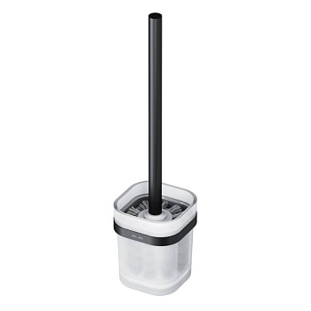 A8F33322 Func Стойка с туалетной щеткой, черный A8F33322 Func Стойка с туалетной щеткой, черный