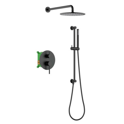 Душевая система Timo Saona SX-2309/03SM скрытого монтажа, черный Душевая система Timo Saona SX-2309/03SM скрытого монтажа, черный