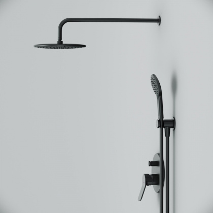 FB85A1RH22 X-Joy, набор: Смеситель д/в/душа, верхний душ 220 мм, держатель д/верхн.душа, душ.набор (ручн