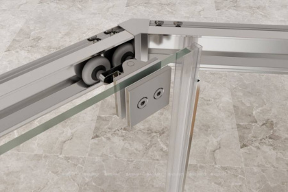 Душевой уголок Aquanet Bright, 90x90 AE90-P-90x90-CT, хром