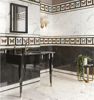 Керамогранит Victorian Marble Black 7FLPR 60х60