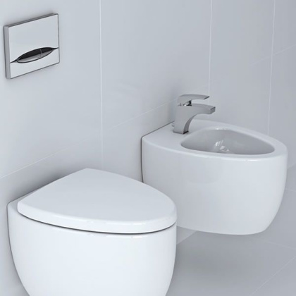 Чаша унитаза подвесного Bocchi Etna 1116-001-0129 белая