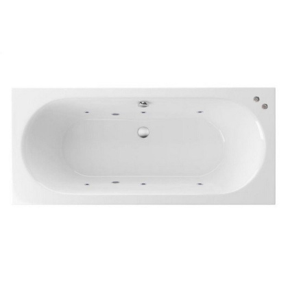 Ванна EXCELLENT Oceana Slim 180x80 "SOFT" (хром)