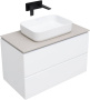 Тумба под раковину Allen Brau Infinity 85 1.21001.WM белый матовый