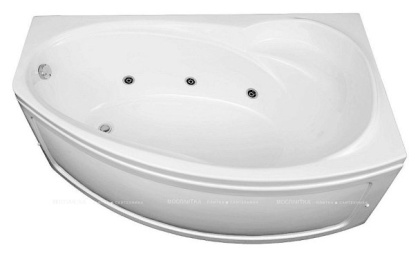 Акриловая ванна Aquanet Jersey 170x90 R