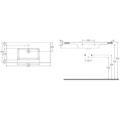 Раковина Allen Brau Fantasy 102 4.11014.20 белый глянец