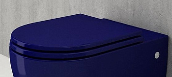 Крышка-сиденье для унитаза Bocchi Speciale XL A0320-010 синее, шт