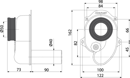 Слив для умывальника