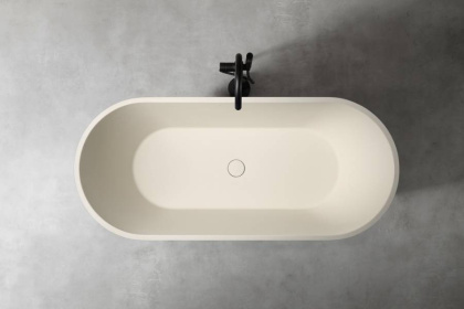 Ванна из литьевого мрамора Abber Frankfurt 170х75 AM9941MBE