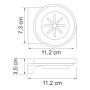 Kammel K-8329WHITE Мыльница Kammel K-8329WHITE Мыльница