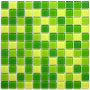 Мозаика стеклянная Apple mix (чип 4*25*25) 300*300(22шт-1.98м2), м2