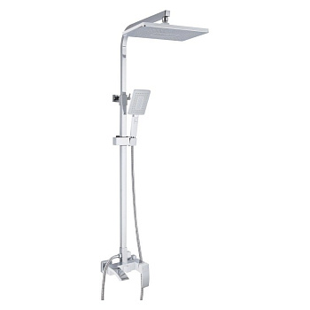 Душевая система латунь белый/хром R1536F