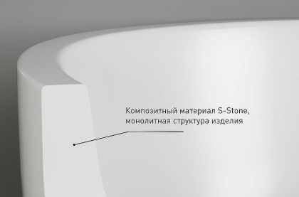 Раковина полувстраиваемая Salini Marea 09 1802209M
 Раковина полувстраиваемая Salini Marea 09 1802209M
