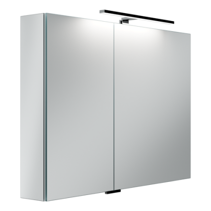 Зеркальный шкаф для ванной комнаты  SANCOS Hilton 1000x148х740 мм, с LED подсветкой, арт.Z1000