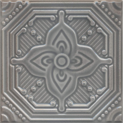 Декор SSA001 Салинас серый 15*15*8.2 (уп\1шт), шт