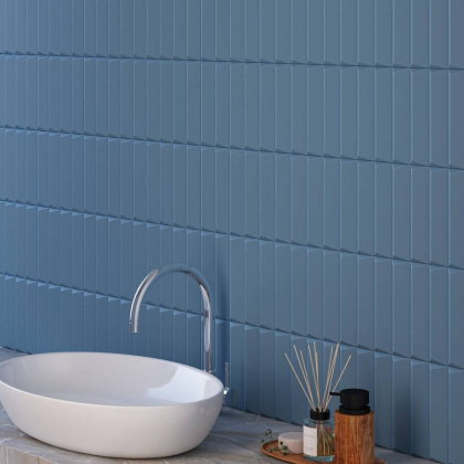 Плитка Cups Blue 5х20 Плитка Cups Blue 5х20