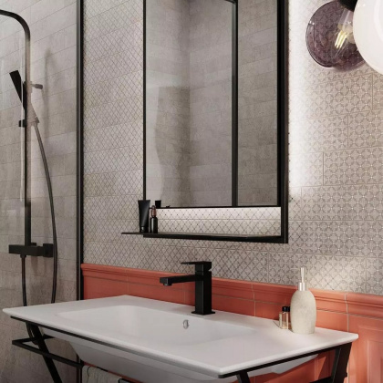 Борго серый светлый матовый 8,5x28,5x0,69 Борго серый светлый матовый 8,5x28,5x0,69