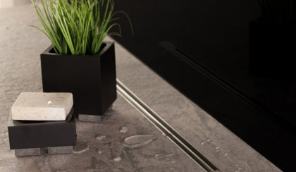 13100026 Душевой лоток Pestan Confluo Slim Line 550+ Исполнение: Хром матовый  13100026 Душевой лоток Pestan Confluo Slim Line 550+ Исполнение: Хром матовый