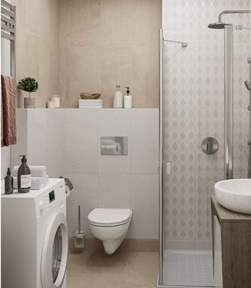 Декор чипсет Про Матрикс бежевый матовый обрезной 30x60x0,9