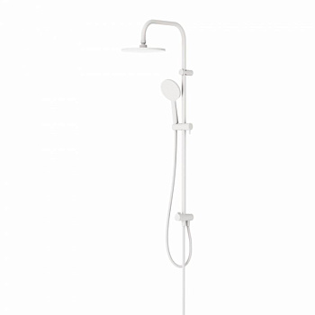 977000200 Jupiter, душ.система: верхн.душ 225 мм, ручн.душ 1 ф-ция 120 мм, штанга 1010 мм , Белый
