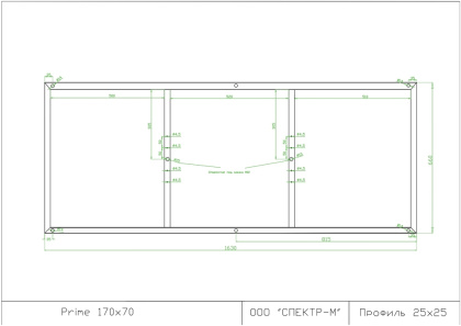 Рама для ванны PRIME 170 универсальная усиленная Рама для ванны PRIME 170 универсальная усиленная