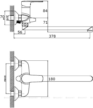 Смеситель для ванны/душа Orange Sofi M43-211cr с душевым набором Смеситель для ванны/душа Orange Sofi M43-211cr с душевым набором