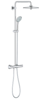 Душевая система с термостатом для настенного монтажа, GROHE Euphoria 260, хром, (27296002) Душевая система с термостатом для настенного монтажа, GROHE Euphoria 260, хром, (27296002)