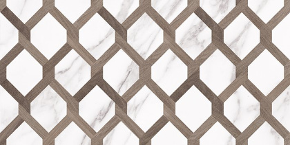 Плитка настенная Blanco белый узор 08-00-01-2677 20х40 (15шт/1,2м2),м2