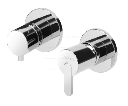 LEAF-VDIM3-L-ST Встраиваемый однорычажный смеситель на 3 выхода, исполнение Satinox LEAF-VDIM3-L-ST Встраиваемый однорычажный смеситель на 3 выхода, исполнение Satinox