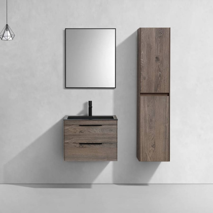 База под раковину Chiara 2D 600 подвесная, 2 выкатных ящика soft-close, R.Oak База под раковину Chiara 2D 600 подвесная, 2 выкатных ящика soft-close, R.Oak