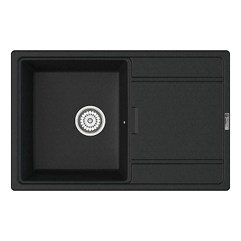Мойка кухонная Point Лаура 78 PN3005B, черный